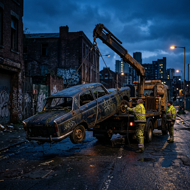 Enlèvement d'épave gratuit